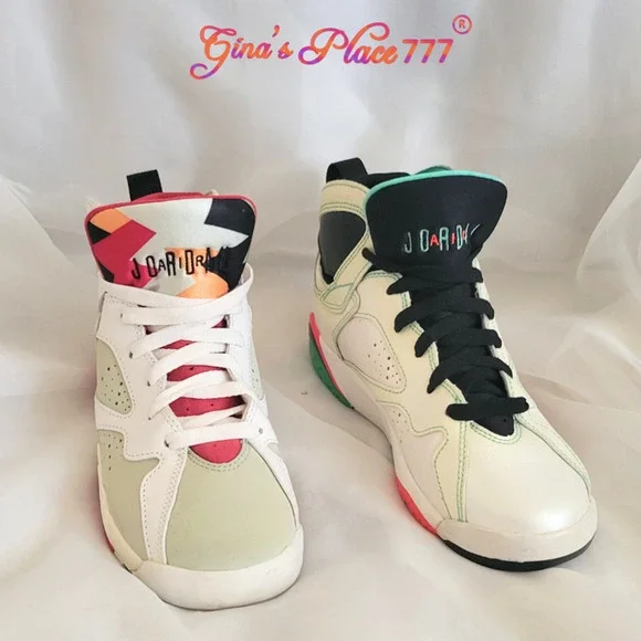 Nike Air Jordan 7 Retro 30th GG GS "Verde" Size 5Y Style Code 705417-138